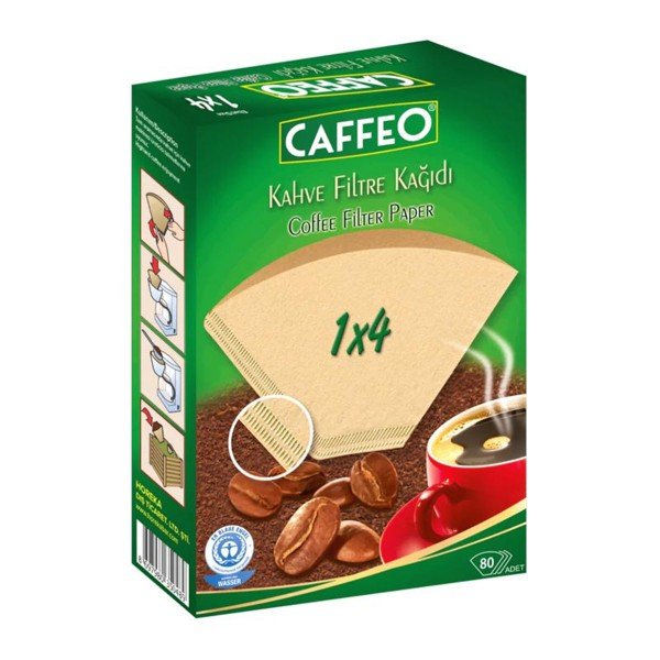 Caffeo 1x4 Filtre Kahve Kağıdı 80 Adet